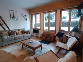 Appartement 2 Chambres à Megève Rochebrune - Terrasse et Jardin, Proche Téléphérique - FR-1-453-52
